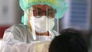 tchaj-wan koronavirus pandemie roušky