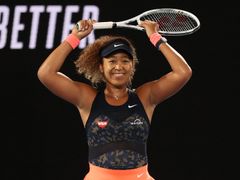 Naomi Ósakaová slaví triumf ve finále Australian Open 2021
