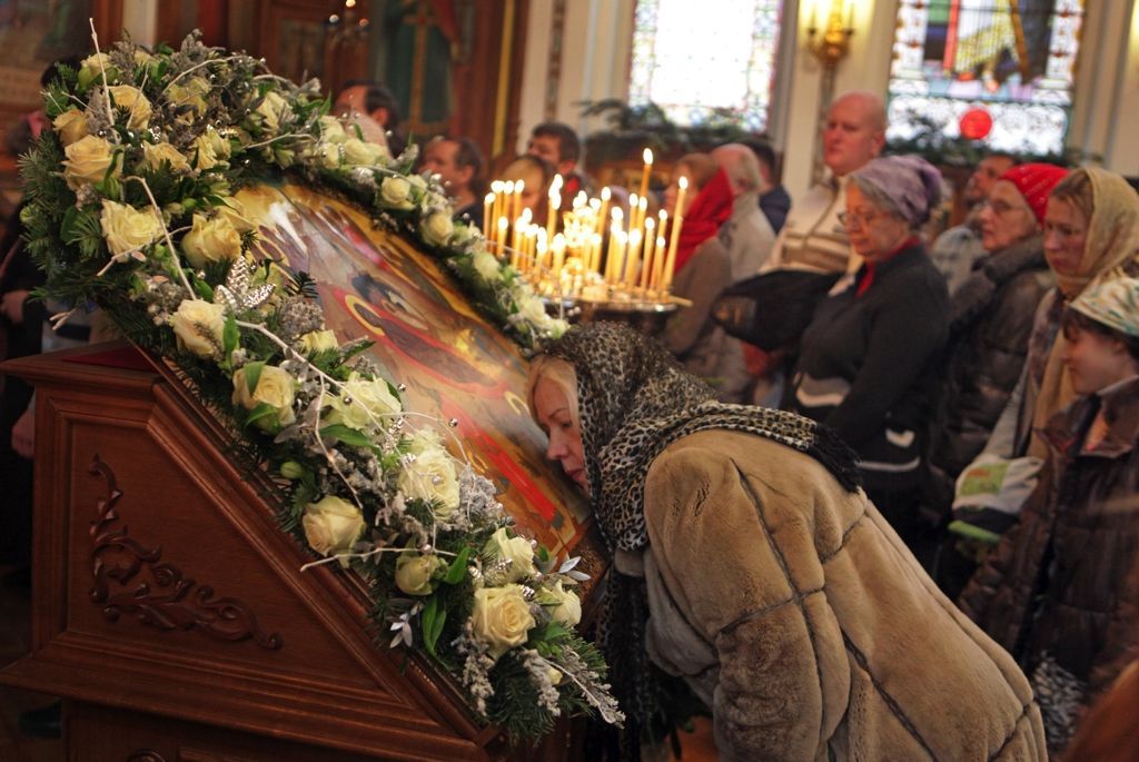 ruské pravoslavné vánoce v Karlových Varech