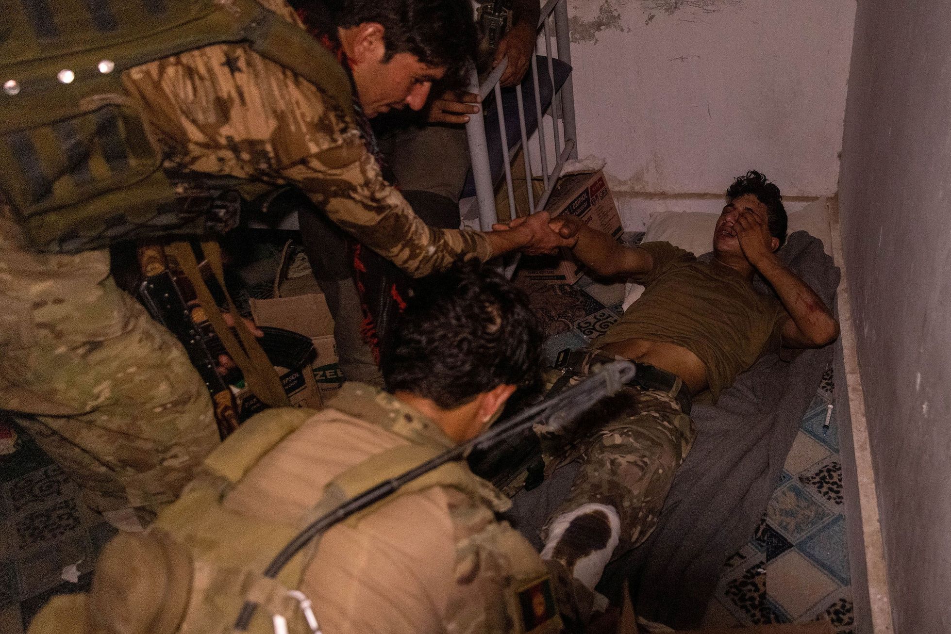 Afghánistán vojáci a Talibán
