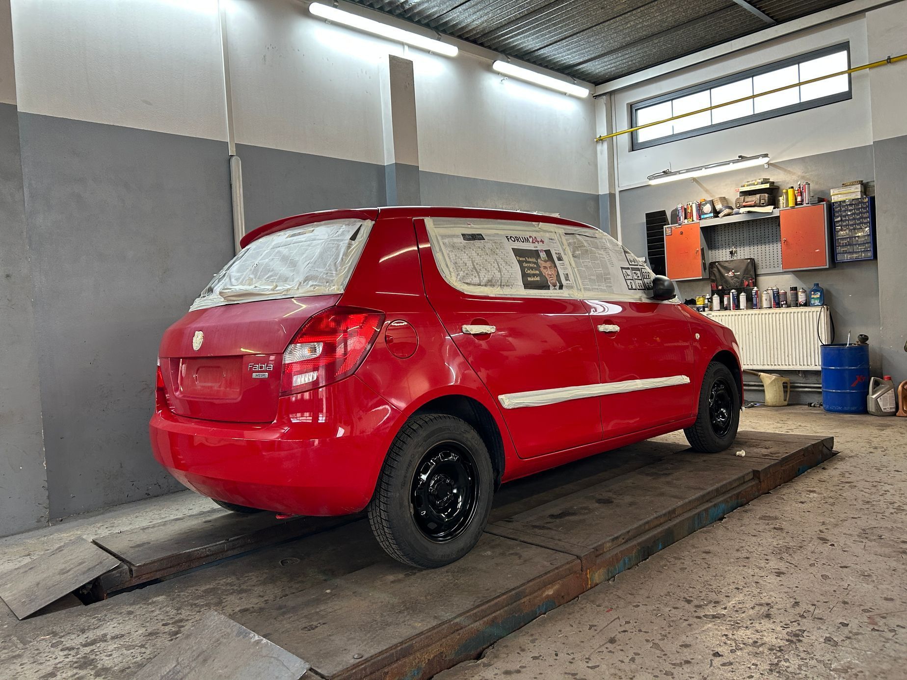 Oprava Škody Fabia II