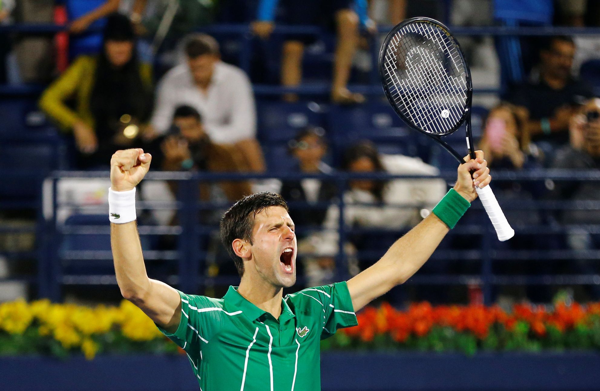 Novak Djokovič v semifinále turnaje v Dubaji
