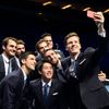 Tomáš Berdych dělá selfie před Turnajem mistrů