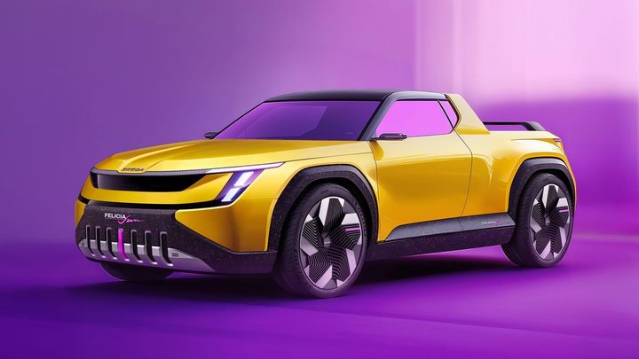 Nejvzácnější Škoda se vrací. Felicia Fun má elektrickou tvář, ikonický prvek jí chybí; Zdroj foto: Škoda Auto