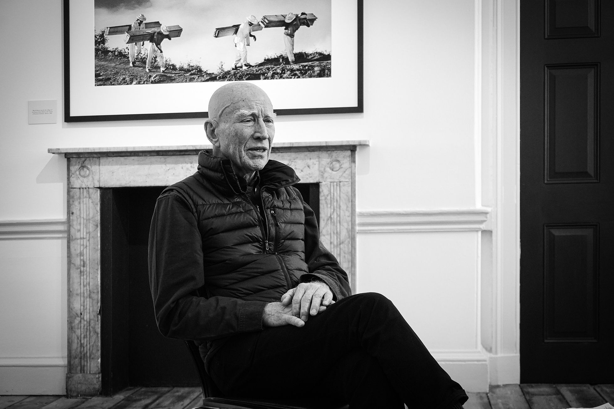 Sebastião Salgado: retrospektivní výstava v londýnském Somerset House, k udělení ceny za ceoživotní přínos fotografii na Sony World Photography Awards 2024.