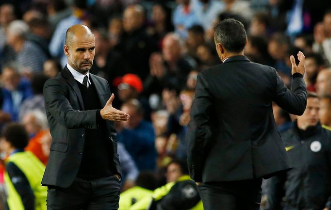 Pep Guardiola a Luis Enrique