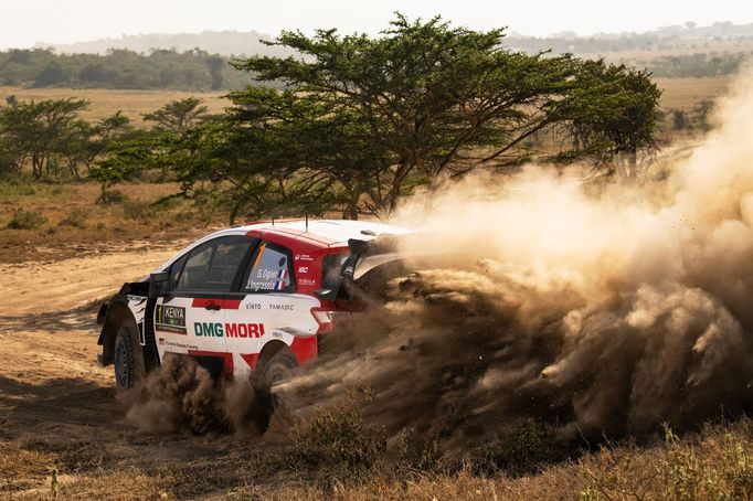 Sébastien Ogier, Toyota na trati Safari rallye 2021