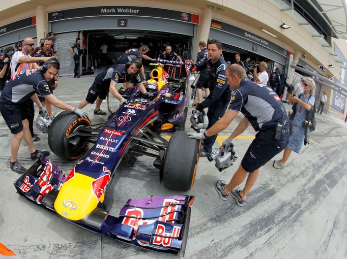 F1, VC Bahrajnu: Mark Webber, Red Bull