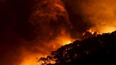 Požár v australské obci Wye River