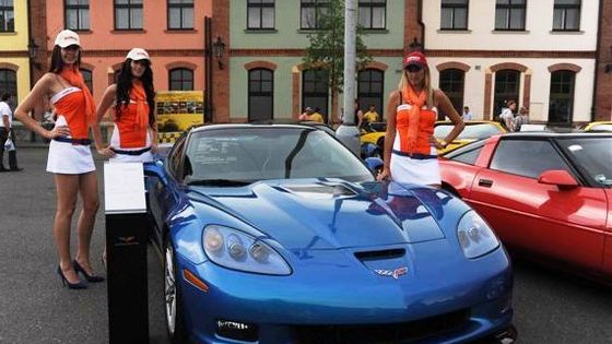 Sraz Chevrolet Corvette v Praze