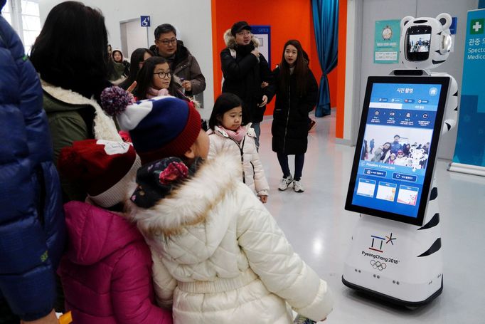 Zákulisí zimní olympiády v jihokorejském Pchjongčchangu 2018 očima fotografů Reuters.