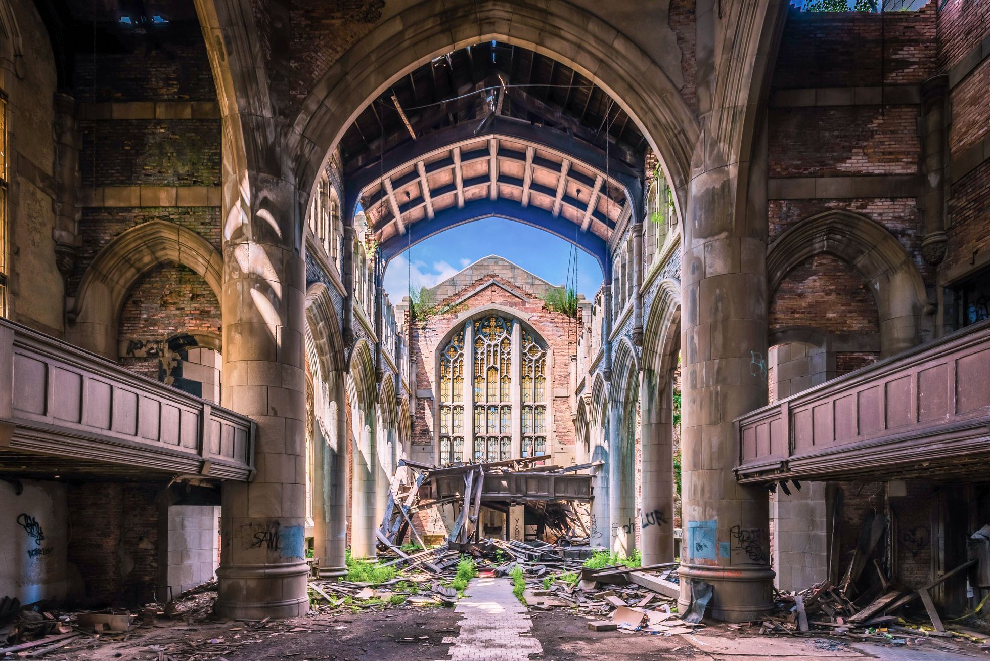 Opuštěná místa, Amerika, USA, Magazín