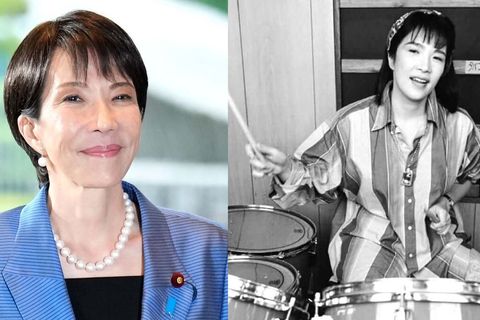 Japonsko, ministerská předsedkyně, Sanae Takaichi, životopis, motorka, bicí
