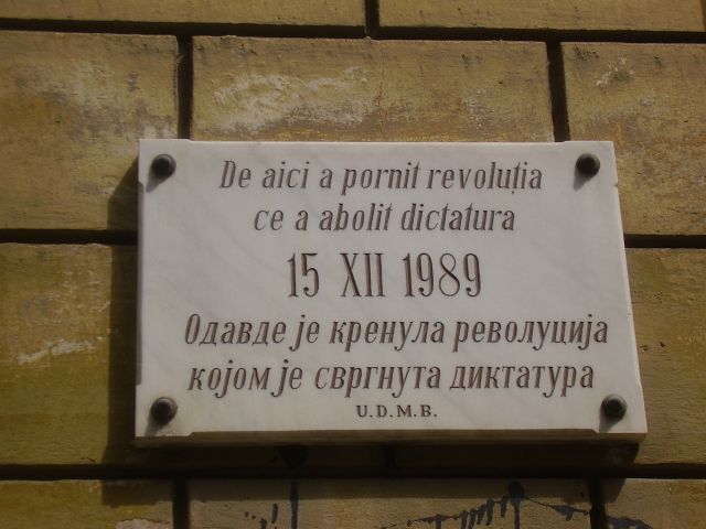 Rumunsko revoluce Temešvár