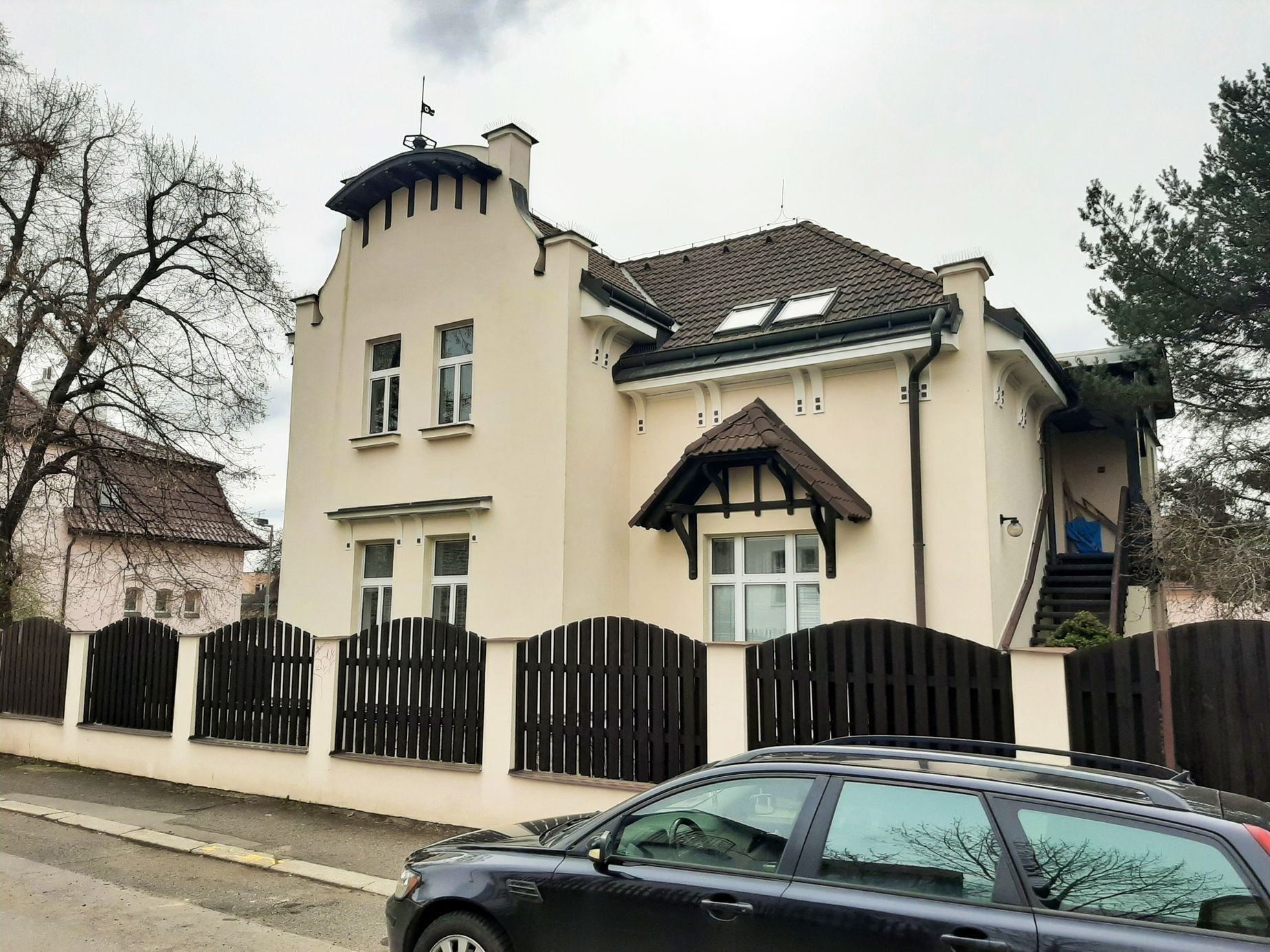 Strašnice, vilová čtvrť