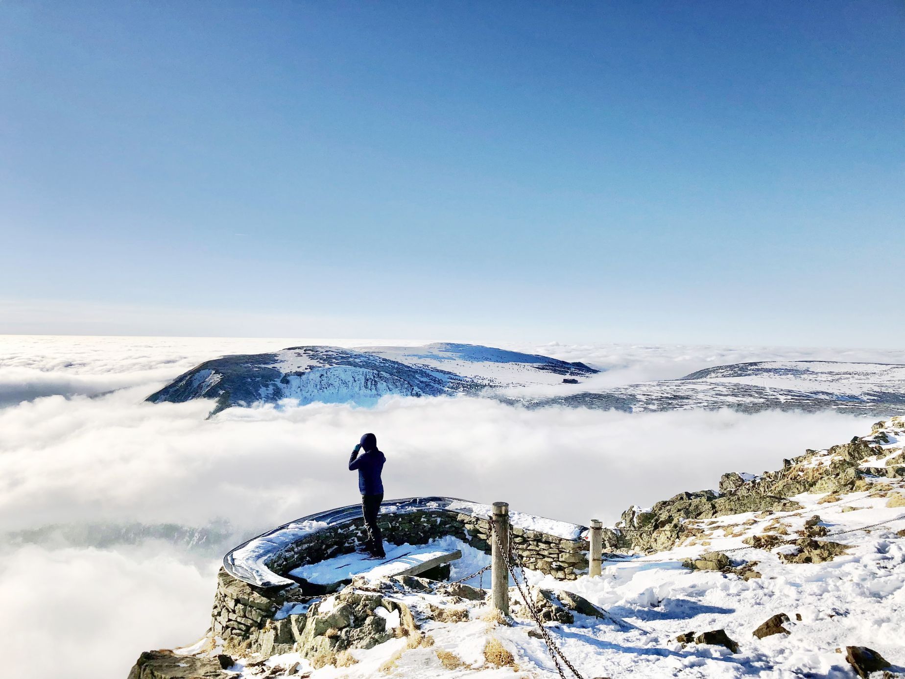 Fotogalerie / Inverzní počasí v Krkonoších