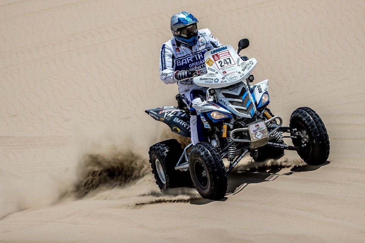 Rallye Dakar 2018, 1. etapa: Josef Macháček, Yamaha