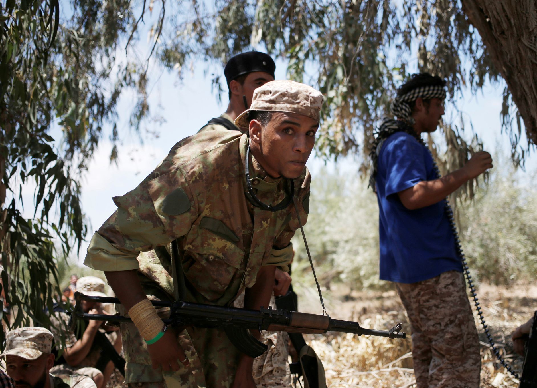 Bojovník libyjských sil