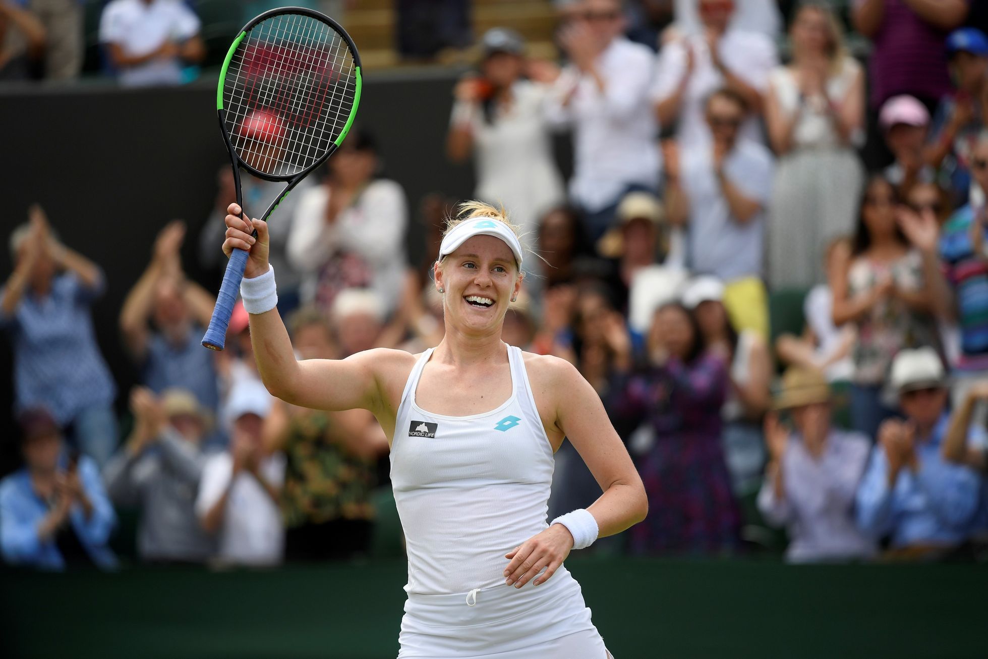 Osmifinále Wimbledonu 2019: Alison Riskeová