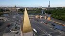 Paříž před olympiádou z dronu: Place de la Concorde