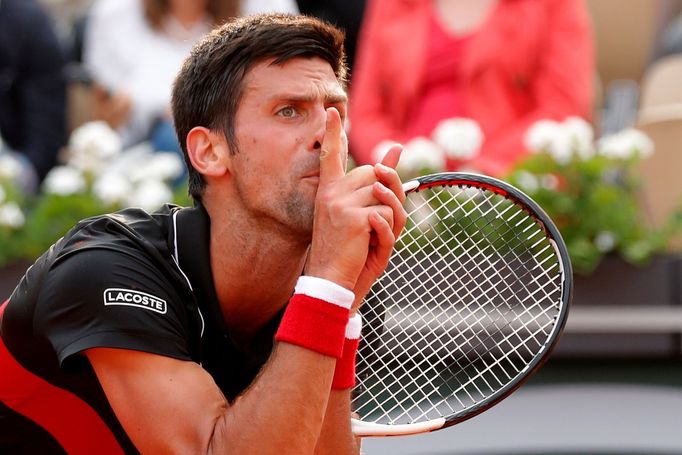 Novak Djokovič ve čtvrtfinále French Open 2018