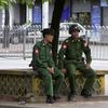 Barma - vládní vojska v Rangúnu