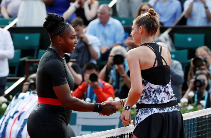 Serena Williamsová v prvním kole French Open 2018