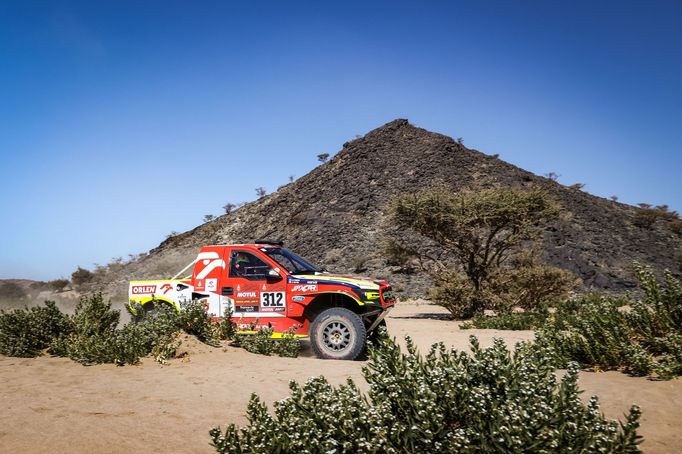 Martin Prokop (Ford) v 1. etapě Rallye Dakar 2021