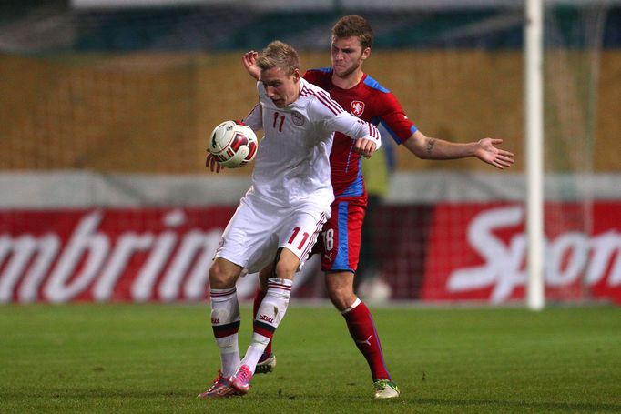 Fotbal: Česko 21 - Dánsko