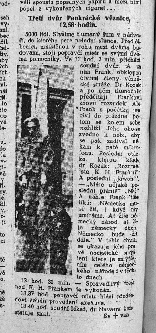 Mladá fronta, čtvrtek 23. května 1946 - detail fotografie
