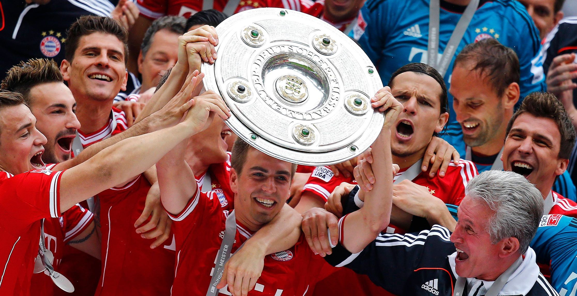 Bayern Mnichov slaví titul v bundeslize 2013