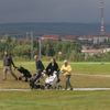 Topolánek s Bursíkem v Sokolovské uhelné pánvi