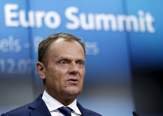 Tusk na summitu v Bruselu