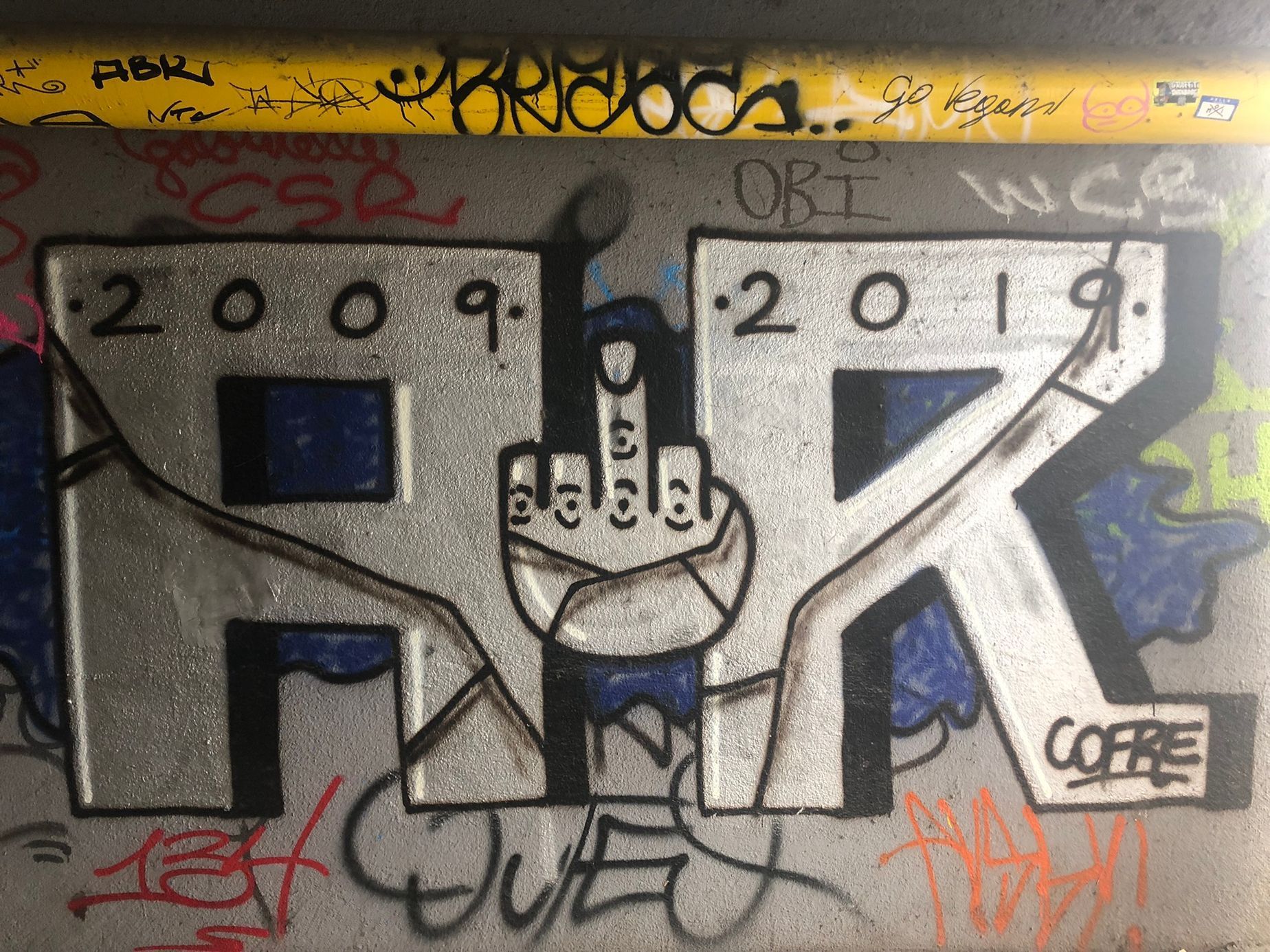 Graffiti v Praze 6