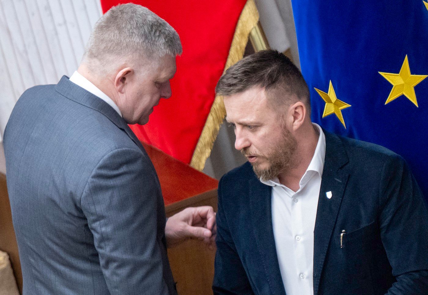 Peter Kotlár a Robert Fico