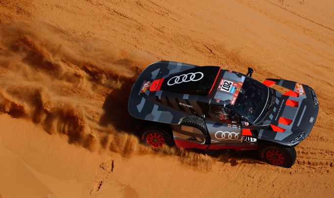 6. etapa Rallye Dakar 2023: Carlos Sainz, Audi