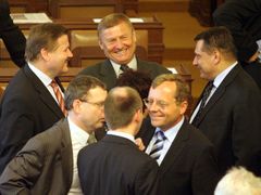 Levice udržela při hlasování jednotu, Miroslav Grebeníček a Jiří Parbouek mohli být spokojeni.
