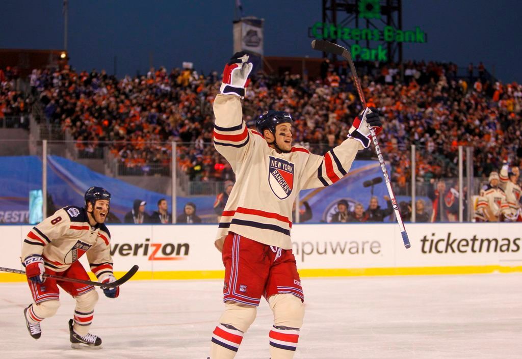 Winter Classic 2012: Philadelphia - New York Rangers (Mitchell, radost)