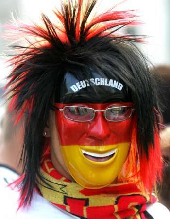 Německo - Itálie: fanoušci