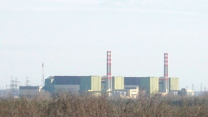 Jaderná elektrárna Paks. Jediná v Maďarsku.