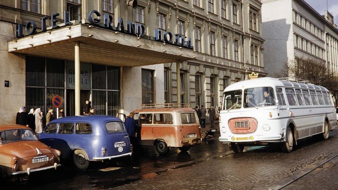 Doprava v Brně na počátku 60. let.