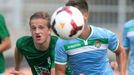 Fotbal, EL, Jablonec - Betis Sevilla: Jan Kopic - Markus Steinhöfer