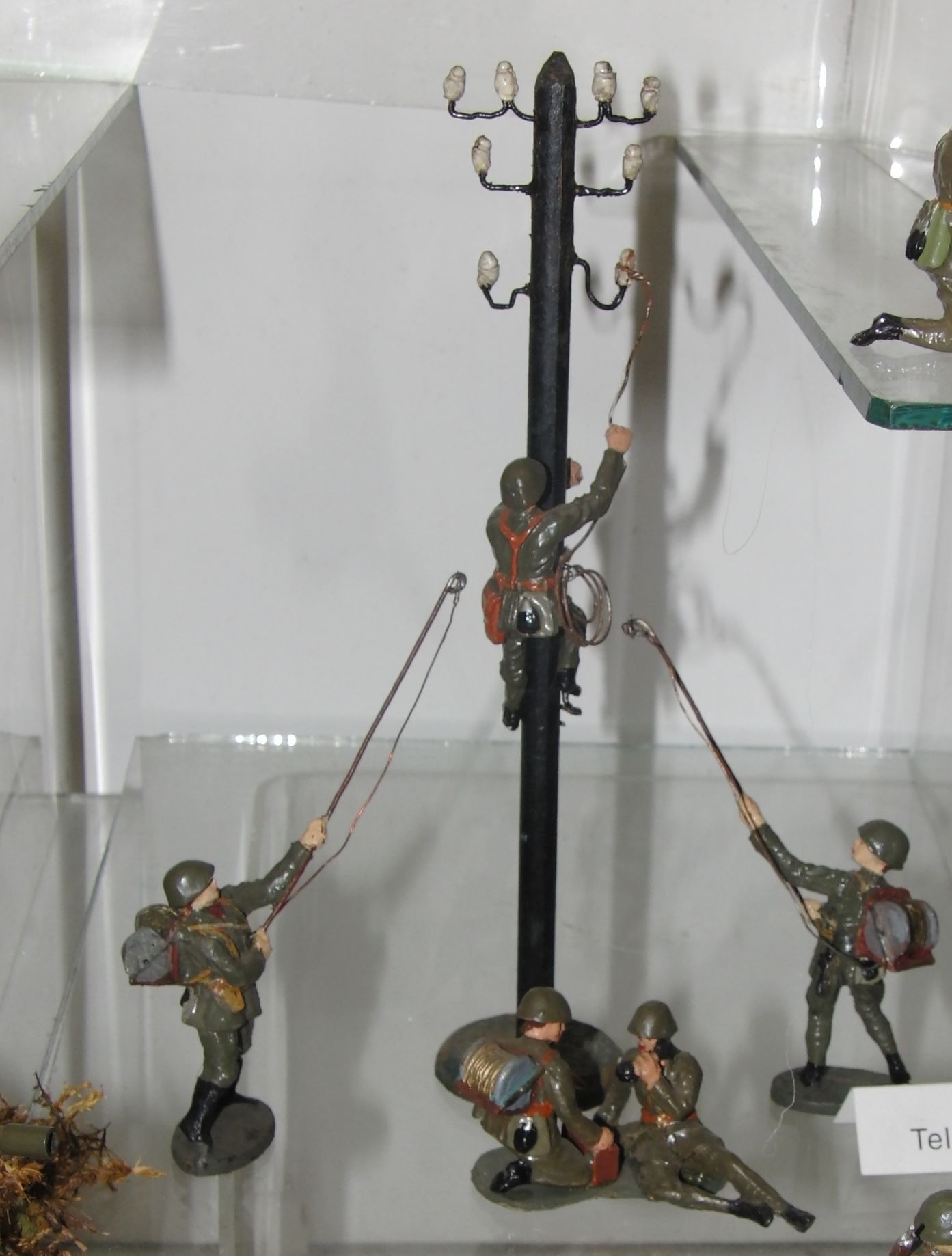 Vojáčci a modely vojenské techniky Lubora Šušlíka