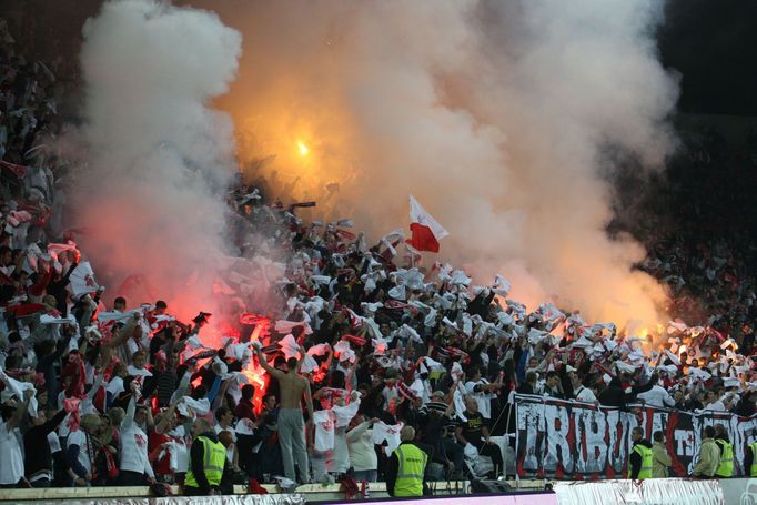 Derby Slavia - Sparta: fanoušci