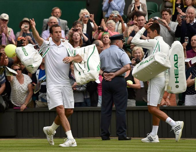 Wimbledon 2014: Štěpánek - Djokovič