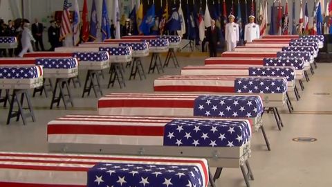 Těla amerických hrdinů padlých během korejské války jsou zpátky doma