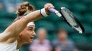 Karolína Muchová na Wimbledonu 2021