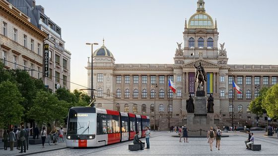 tramvaj, Václavské náměstí