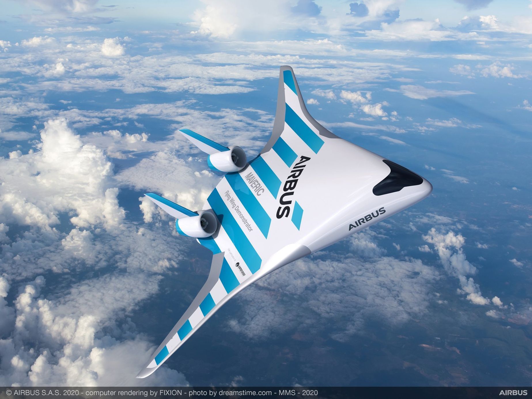Airbus testuje revoluční podobu dopravního letadla.