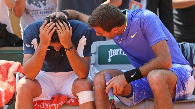 Del Potro na French Open utěšuje Almagra